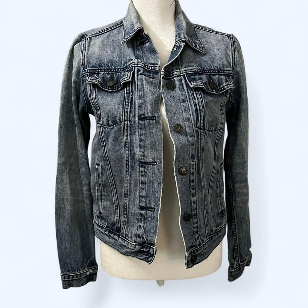 GAP Faded Blue Jean Jacket - small